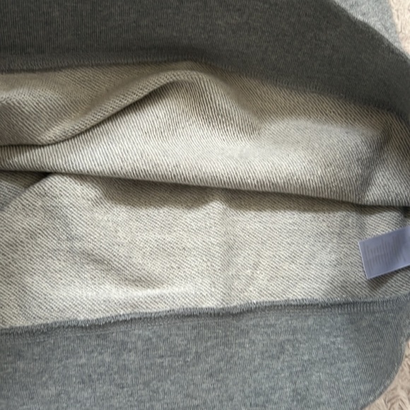 EVERLANE French terry crewneck long sleeve gray sweatshirt 100% cotton EUC XS - Picture 13 of 16